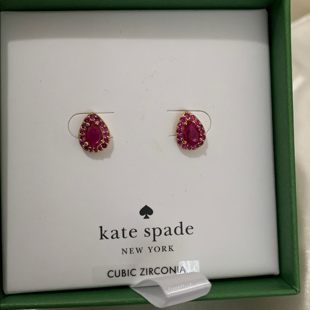 Kate Spade Teardrop Stud Earrings - Picture 3 of 4